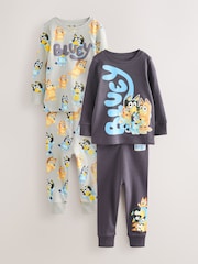 Blue License Bluey Snuggle Pyjamas 2 Pack (12mths-8yrs) - Image 9 of 17