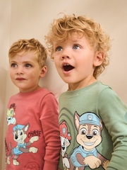 Green/Blue/Red Paw Patrol - Lizenzierte kuschelige Pyjamas im 3er-Pack (9M.–9J.) - Bild 2 von 9