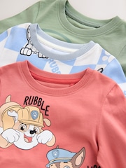 Green/Blue/Red Paw Patrol - Lizenzierte kuschelige Pyjamas im 3er-Pack (9M.–9J.) - Bild 8 von 9