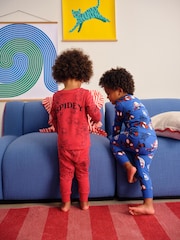 Red Spidey License Snuggle Pyjamas 2 Pack (9mths-10yrs) - Image 2 of 8