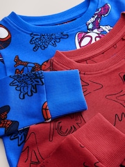 Red Spidey License Snuggle Pyjamas 2 Pack (9mths-10yrs) - Image 7 of 8