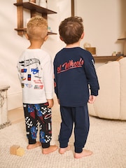 Multi Hot Wheels License Snuggle Pyjamas 2 Pack (9mths-9yrs) - Image 3 of 10