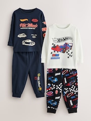 Multi Hot Wheels License Snuggle Pyjamas 2 Pack (9mths-9yrs) - Image 4 of 10