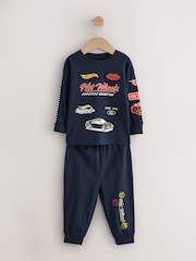 Multi Hot Wheels License Snuggle Pyjamas 2 Pack (9mths-9yrs) - Image 7 of 10
