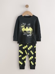 Black Batman License Snuggle Pyjamas 2 Pack (9mths-10yrs) - Image 2 of 6