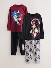 Multi Sonic Jogger Fit License Pyjamas 2 Pack (3-14yrs) - Image 5 of 10