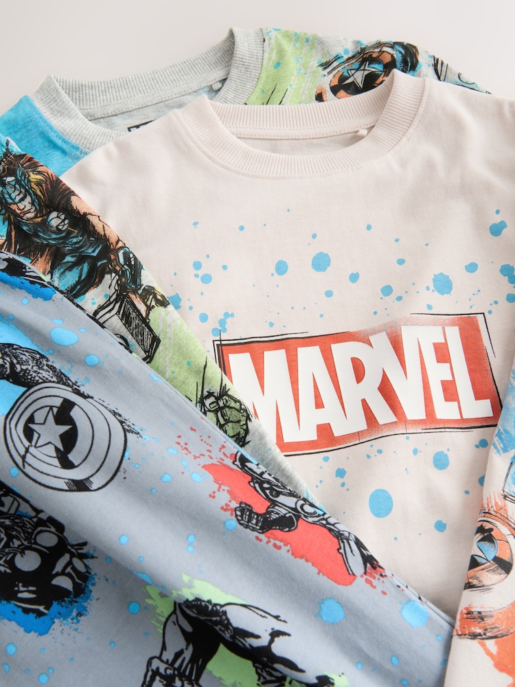 Multi Marvel Jogger Pyjamas 2 Pack (3-16yrs) - Image 10 of 10