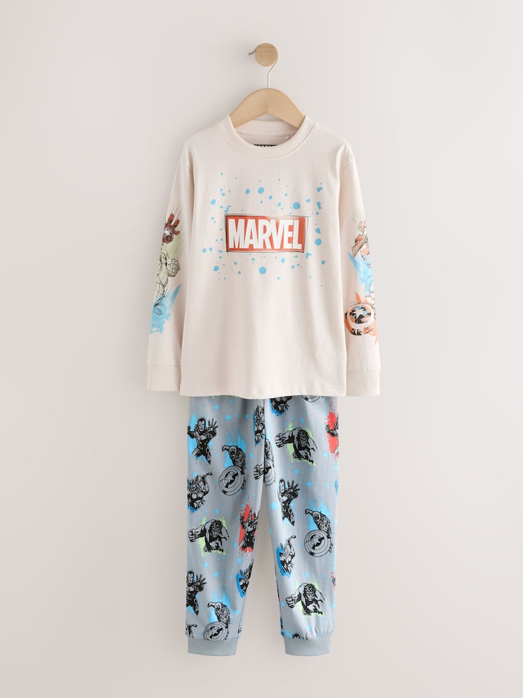 Multi Marvel License Jogger Pyjamas 2 Pack (3-16yrs) - Image 2 of 7