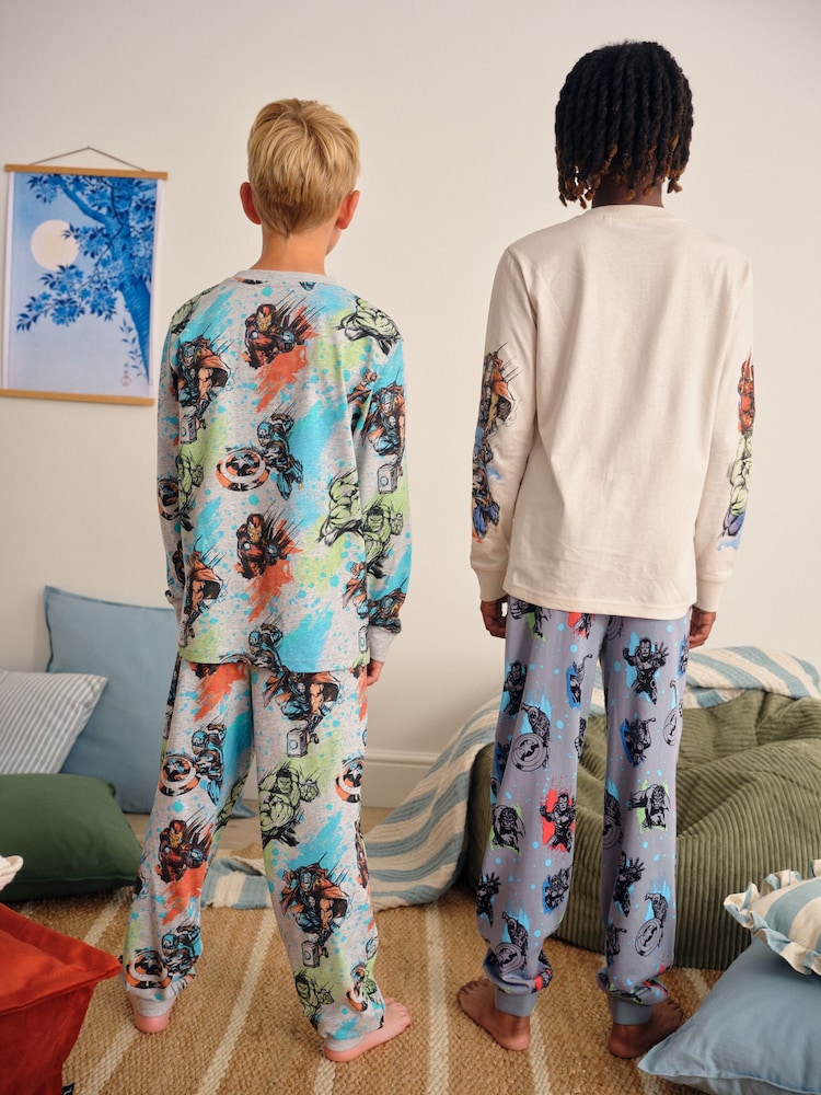 Multi Marvel License Jogger Pyjamas 2 Pack (3-16yrs) - Image 7 of 7