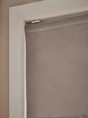 Natural Mink Ready Made Blackout Matte Velvet Roman Blinds - Image 6 of 7