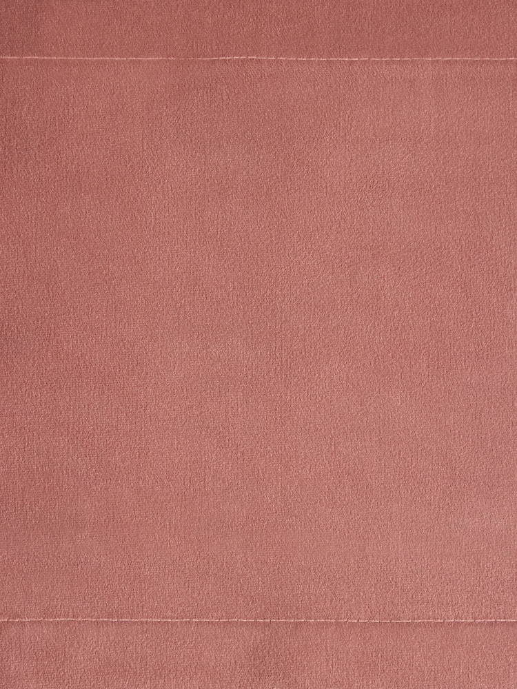 Pink Blush Ready Made Blackout Matte Velvet Roman Blinds - Image 5 of 5