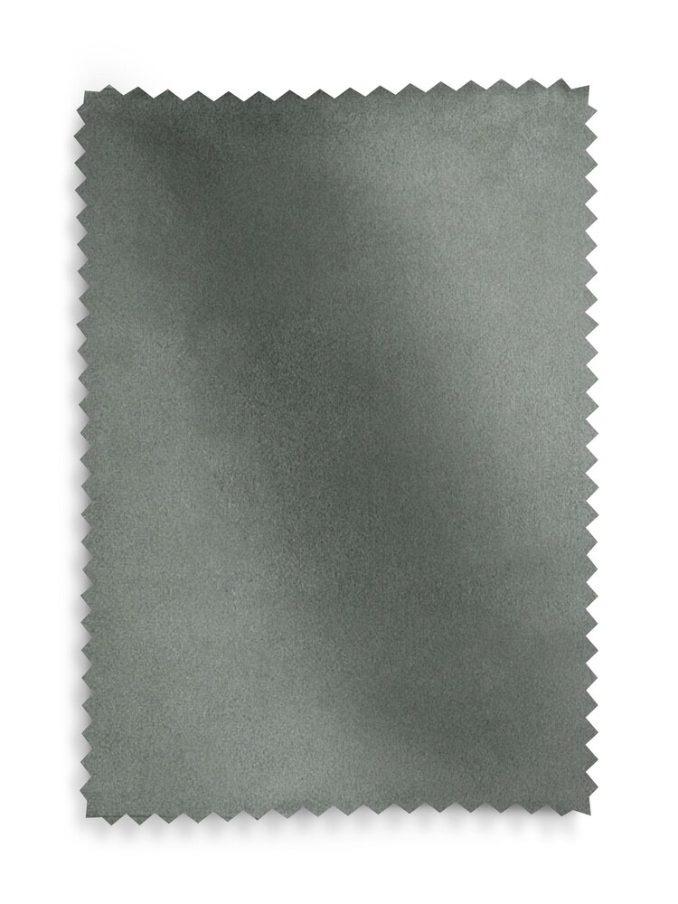 Teal Blue Ready Made Blackout Matte Velvet Roman Blinds - Image 5 of 5