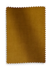 Gold Dark Ready Made Blackout Matte Velvet Roman Blinds - Image 8 of 8
