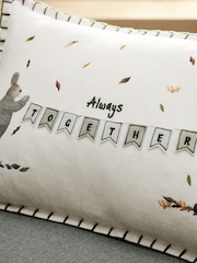 Bertie Bear And Rosie Rabbit Slogan Cushion - Slika 2 iz 6