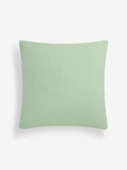 Sage Green 50 x 50cm Renew Abstract Floral Print Cushion - Image 4 of 5