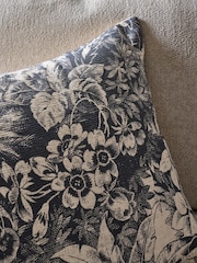 40 x 59cm Printed Floral Tapestry Cushion - صورة 2 من 5