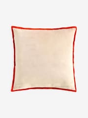 Orange 43 x 43cm Embroidered Autumn Hamish Cushion - Image 5 of 5