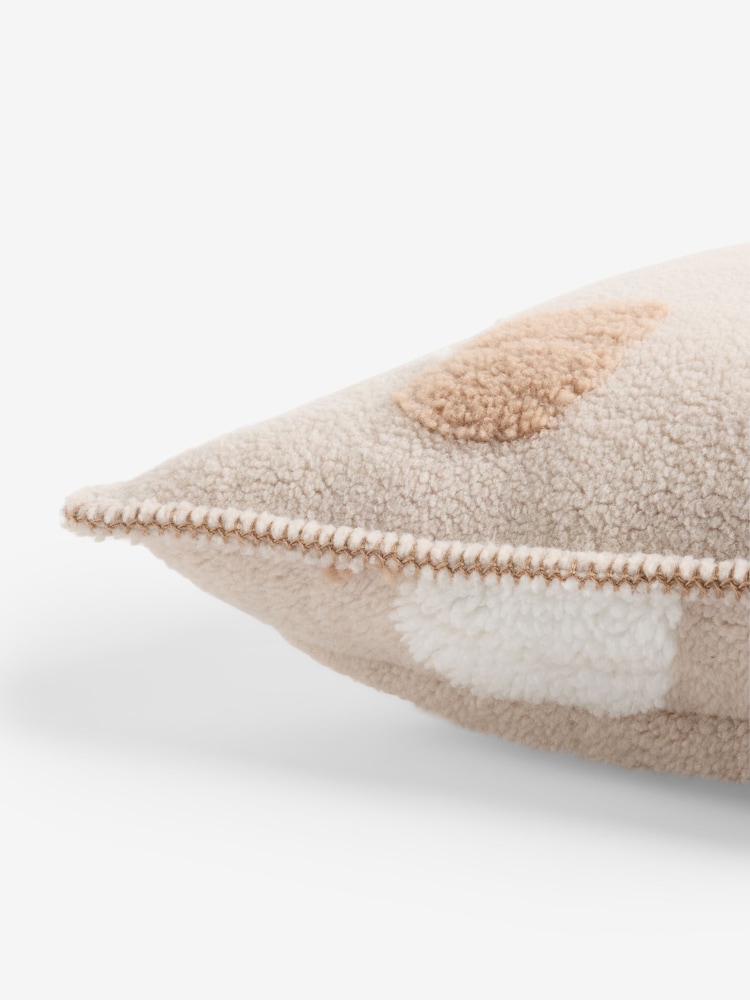 Borg Pumpkin Blanket Stitch Edge Cushion - Slika 5 iz 5