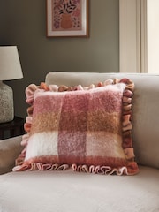 Check Frill Edge Cushion - Изображение 1 из 5