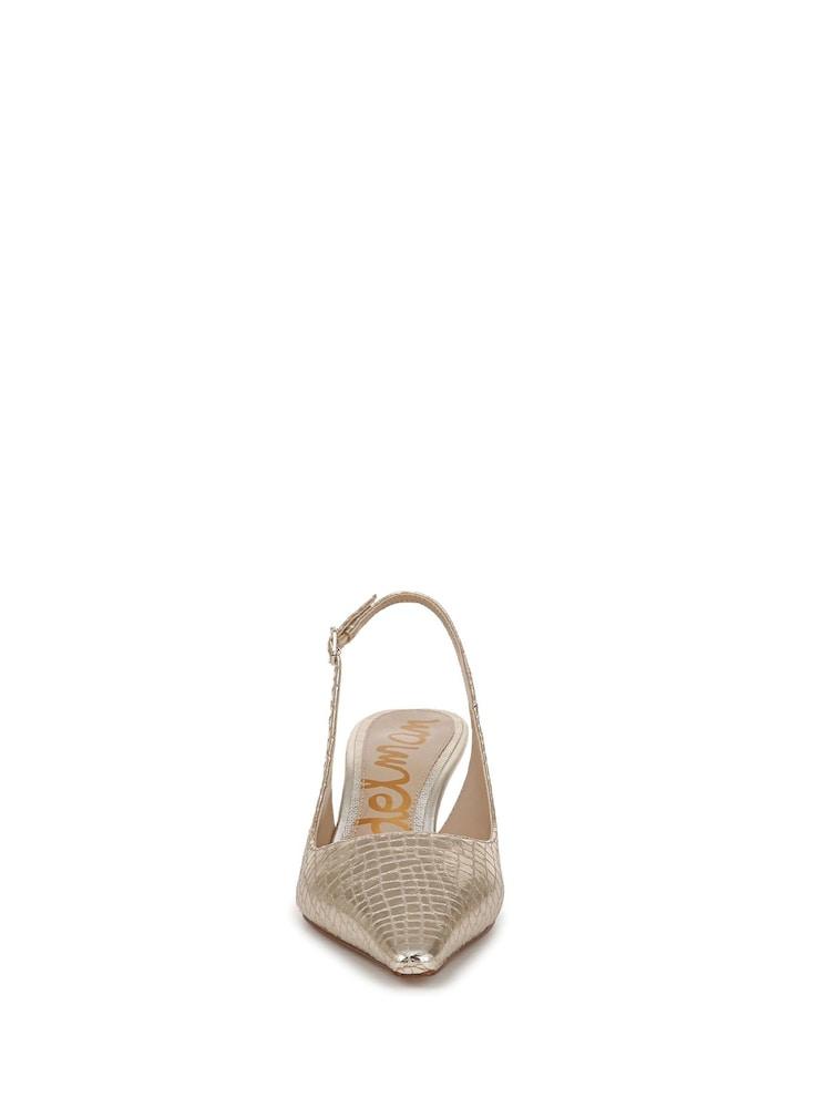 ذهبي - حذاء بحزام من الخلف Bianka تلبيس قياسي من Sam Edelman - صورة 6 من 6 ذهبي - حذاء بحزام من الخلف Bianka تلبيس قياسي من Sam Edelman - صورة 6 من 6