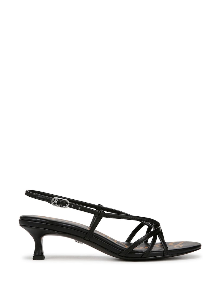 Sam Edelman Regular Fit Cressa Black Slingbacks - Image 1 of 6