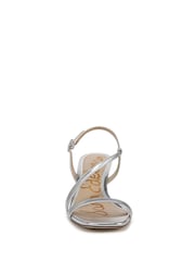 Sam Edelman Silver Prance Kitten Heel Sandals - Image 4 of 6