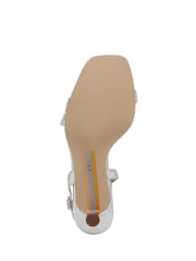 Sam Edelman Silver Prance Kitten Heel Sandals - Image 6 of 6