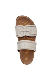 Sam Edelman Cream Rowan Slides Sandals - Image 5 of 6