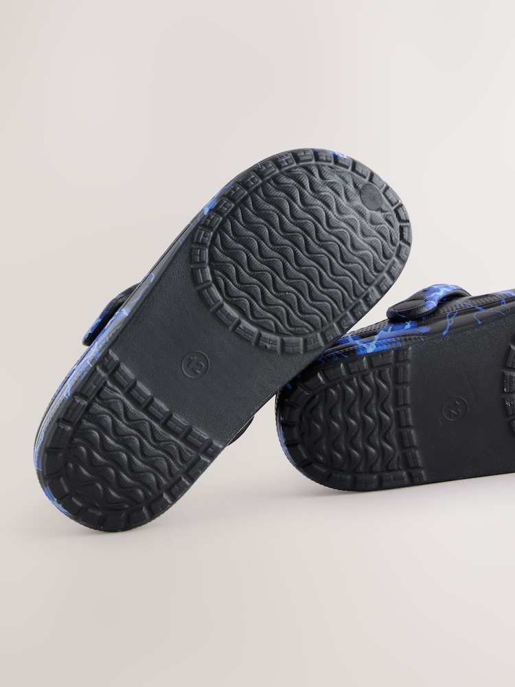 Blue Lightning Warm Lined Slipper Clogs - Image 5 of 5 Blue Lightning Warm Lined Slipper Clogs - Image 5 of 5