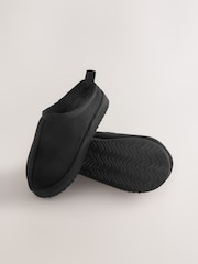 Black Cosy Mule Slippers - Image 4 of 5
