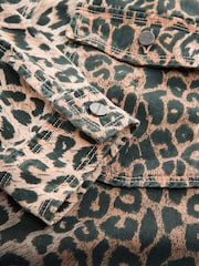 smALLSAINTS Leopard Lily Oversized Shacket - Image 12 of 13