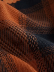 Rust/Black Halloween Long Sleeve Check Shirt and T-Shirt Set (3mths-7yrs) - Image 11 of 11