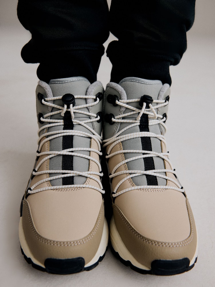 Grey Water Resistant Pull On Boots - Image 2 of 9