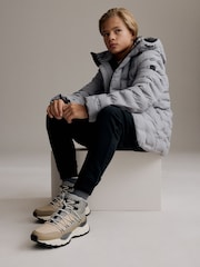 Grey Water Resistant Pull On Boots - Image 3 of 9