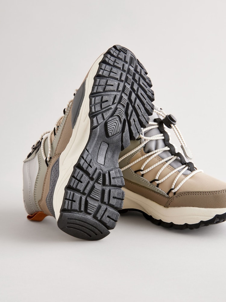 Grey Water Resistant Pull On Boots - Image 9 of 9