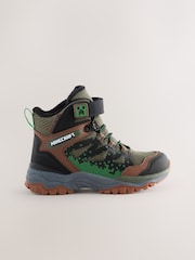 Khaki Green Minecraft Waterproof Walking Boots - Image 2 of 5
