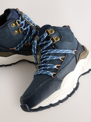 Navy Blue Water Resistant Pull On Boots - Image 5 of 5