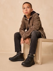 Black Water Resistant Hiker Boots - Image 2 of 7