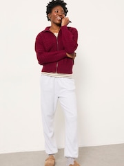 Rojo burdeos - FatFace Zip Through Funnel Neck - Imagen 3 de 6