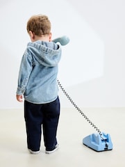 Mid Blue Denim Hooded Overshirt (3mths-7yrs) - Image 22 of 22