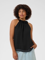 Cream Emery Halter Neck Cami Top - Image 1 of 6