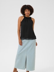 Cream Emery Halter Neck Cami Top - Image 2 of 6