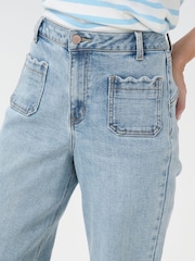 Cream Blue CRGiselle Straight Leg Denim Jeans - Image 4 of 6