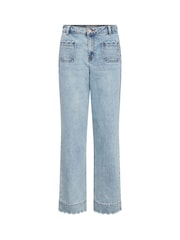 Cream Blue CRGiselle Straight Leg Denim Jeans - Image 6 of 6
