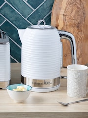 Russell Hobbs White Inspire Jug Kettle - Image 1 of 7
