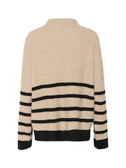 Loose Fit CRStari High Neck Pullover Jumper - Image 5 of 5
