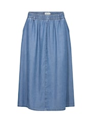 Cream Blue CRMolly Denim Midi Skirt - Image 5 of 6