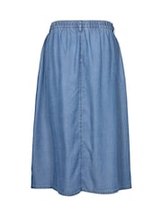 Cream Blue CRMolly Denim Midi Skirt - Image 6 of 6