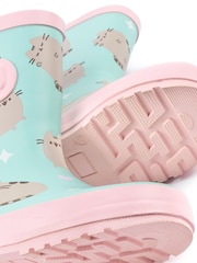 Vanilla Underground Blue Girls Pusheen Wellies - Image 6 of 6
