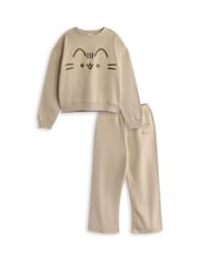 Vanilla Underground Cream Girls Pusheen Joggers Set - Image 1 of 6